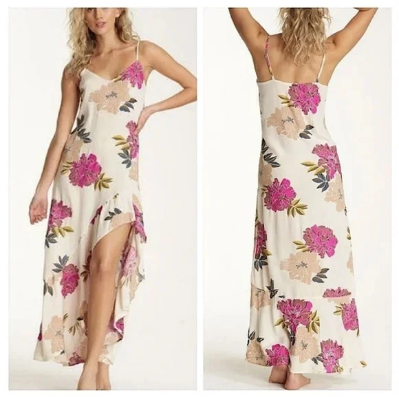 chinese dress ladies Billabong Women's Sunkissed Maxi Dress, Medium